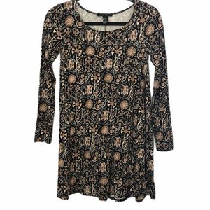 Forever 21 Black / Tan Dress Sz Small